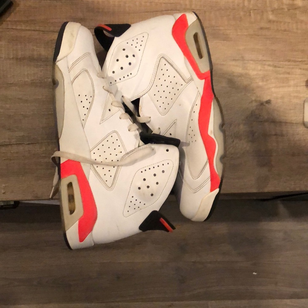Jordan 6 infrared white